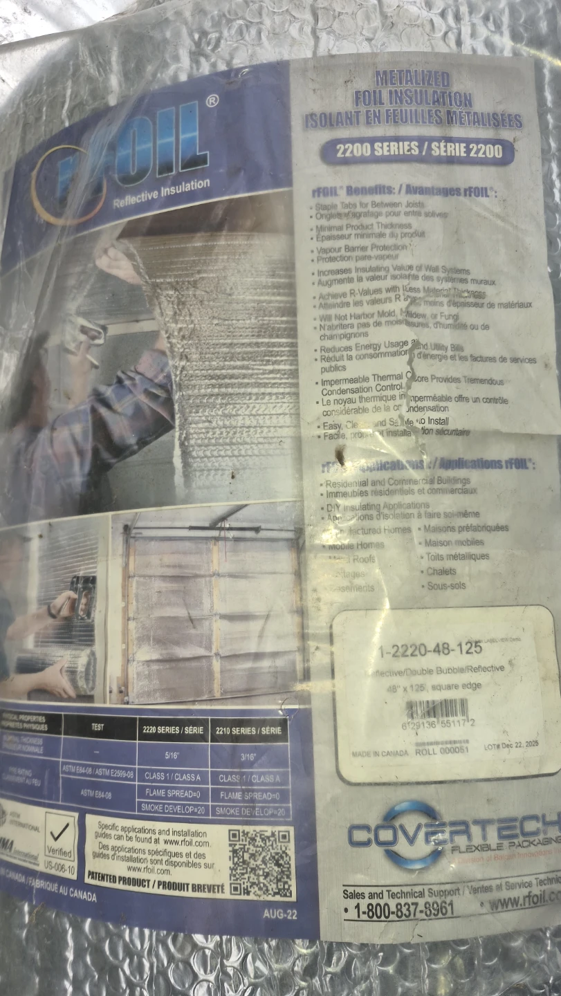 rFOIL Metalized Foil Insulation 2200 Series - photo 3