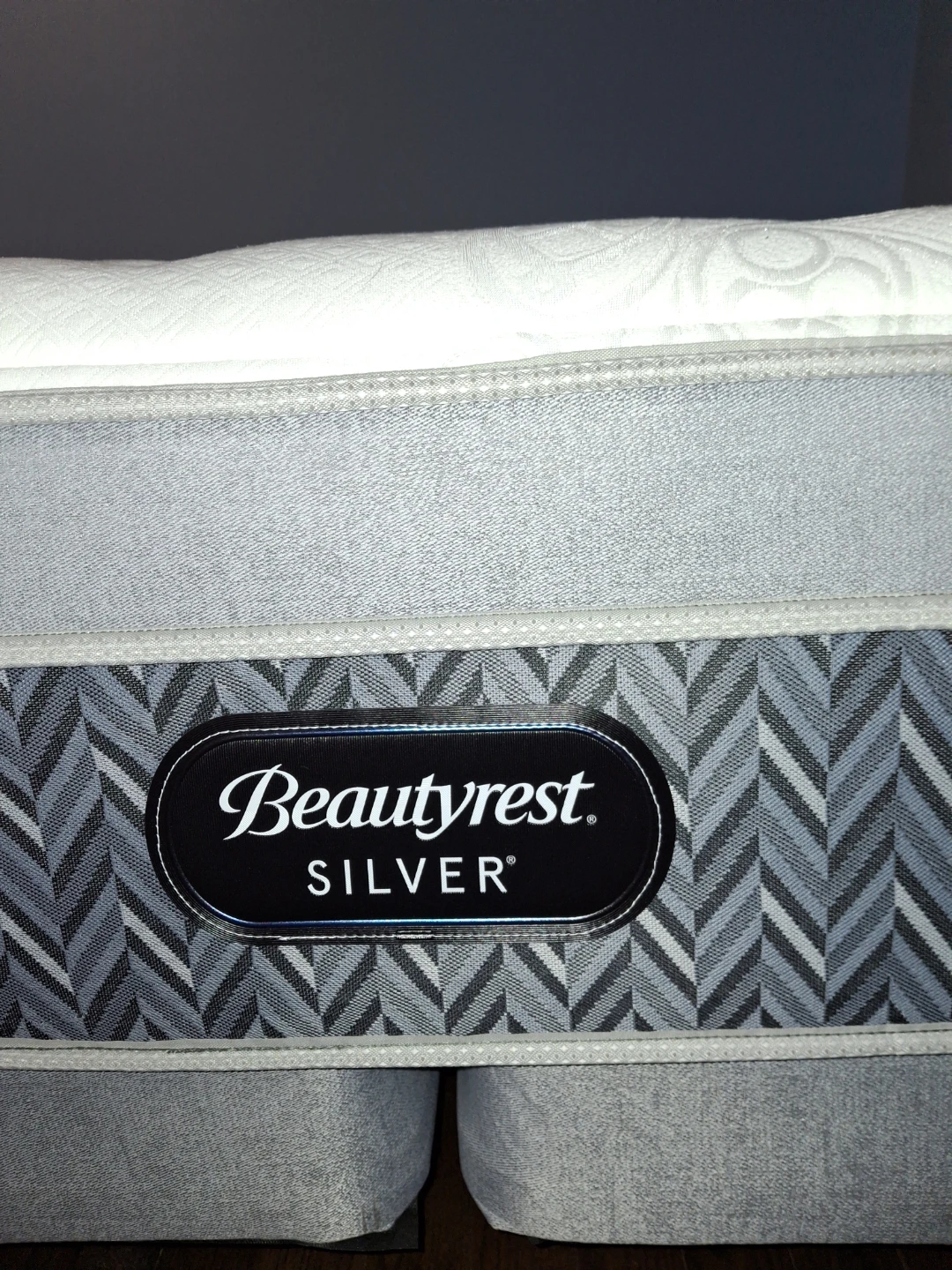 Beautyrest Silver Mattress, 2 twin XL Boxsprings and metal frame - photo 3