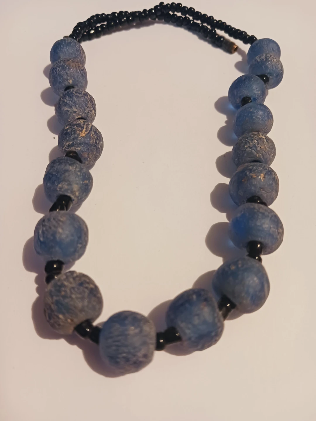Blue Stone Beaded  Necklace - photo 3