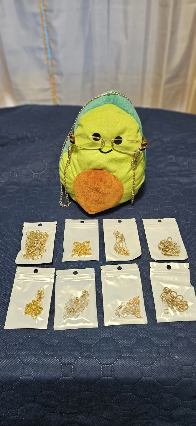 Gold Chain Eyeglass Holder
