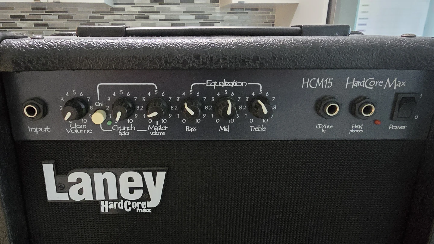 Laney HCM15 HardCore Max Guitar Amplifier - photo 4