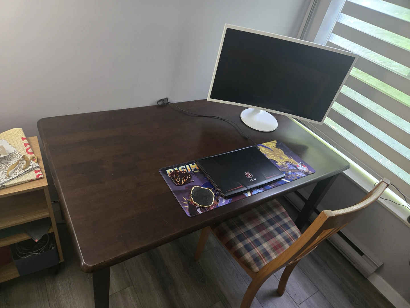 Dark Wood Desk - photo 2