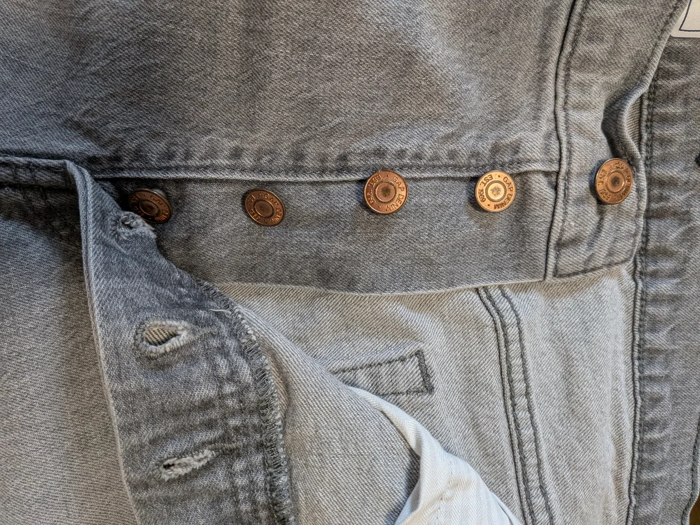 Gap Cheeky Straight High Rise Jeans Size 14 RS (32) - photo 2