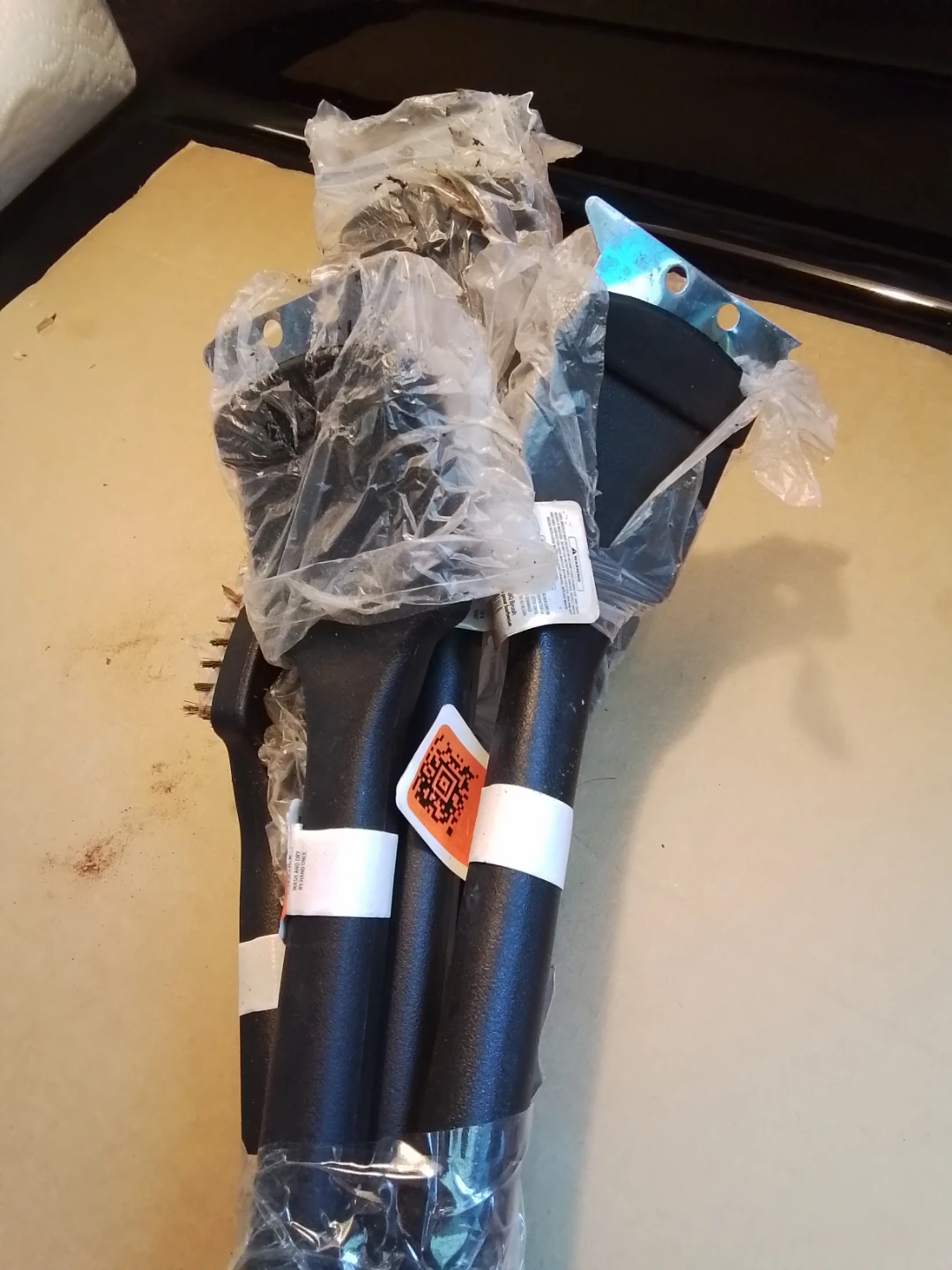 6 New Heavy-Duty BBQ Grill Cleaning Brushes - photo 3