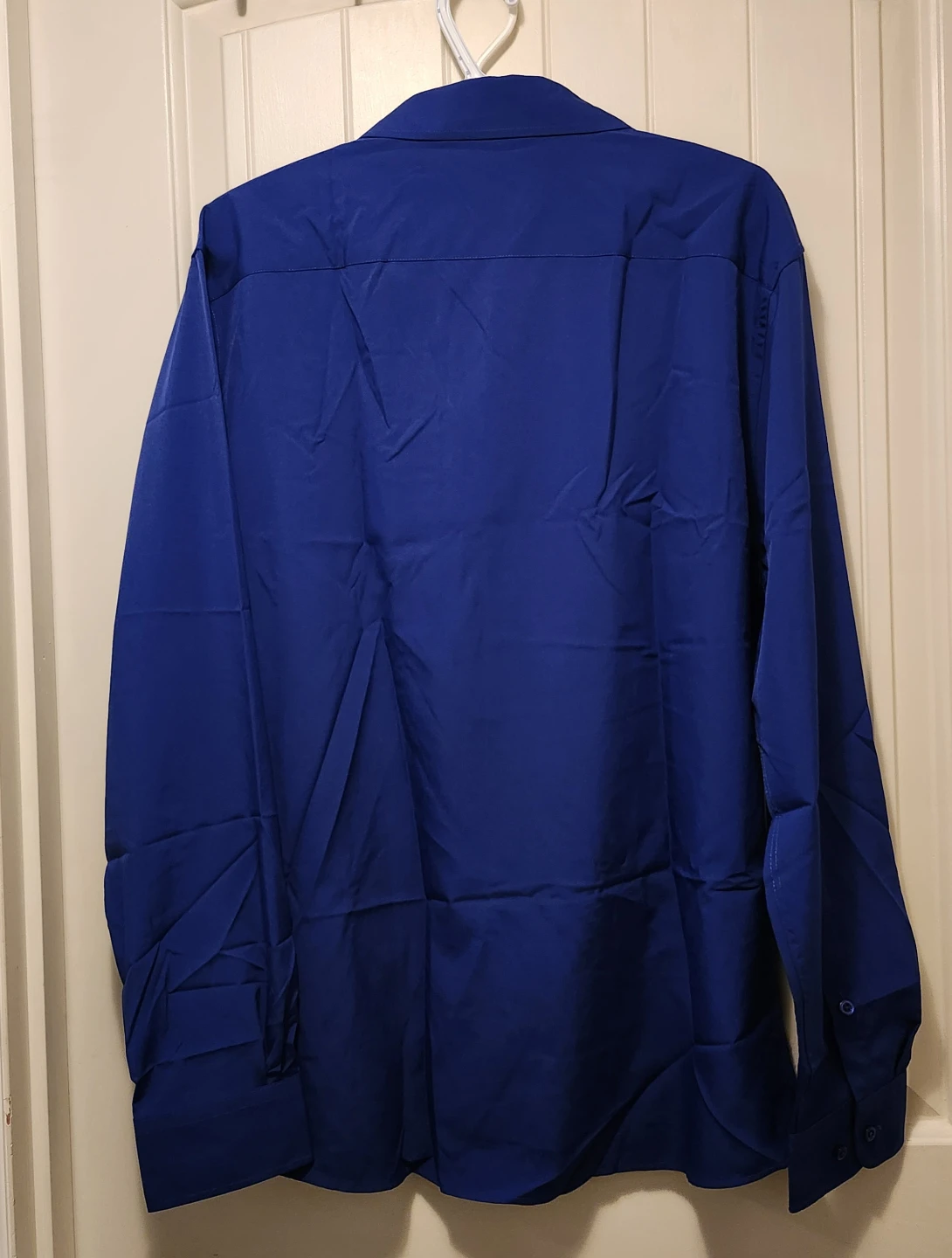 AIOFY Blue Long Sleeve Button-Up Shirt Size L - photo 3