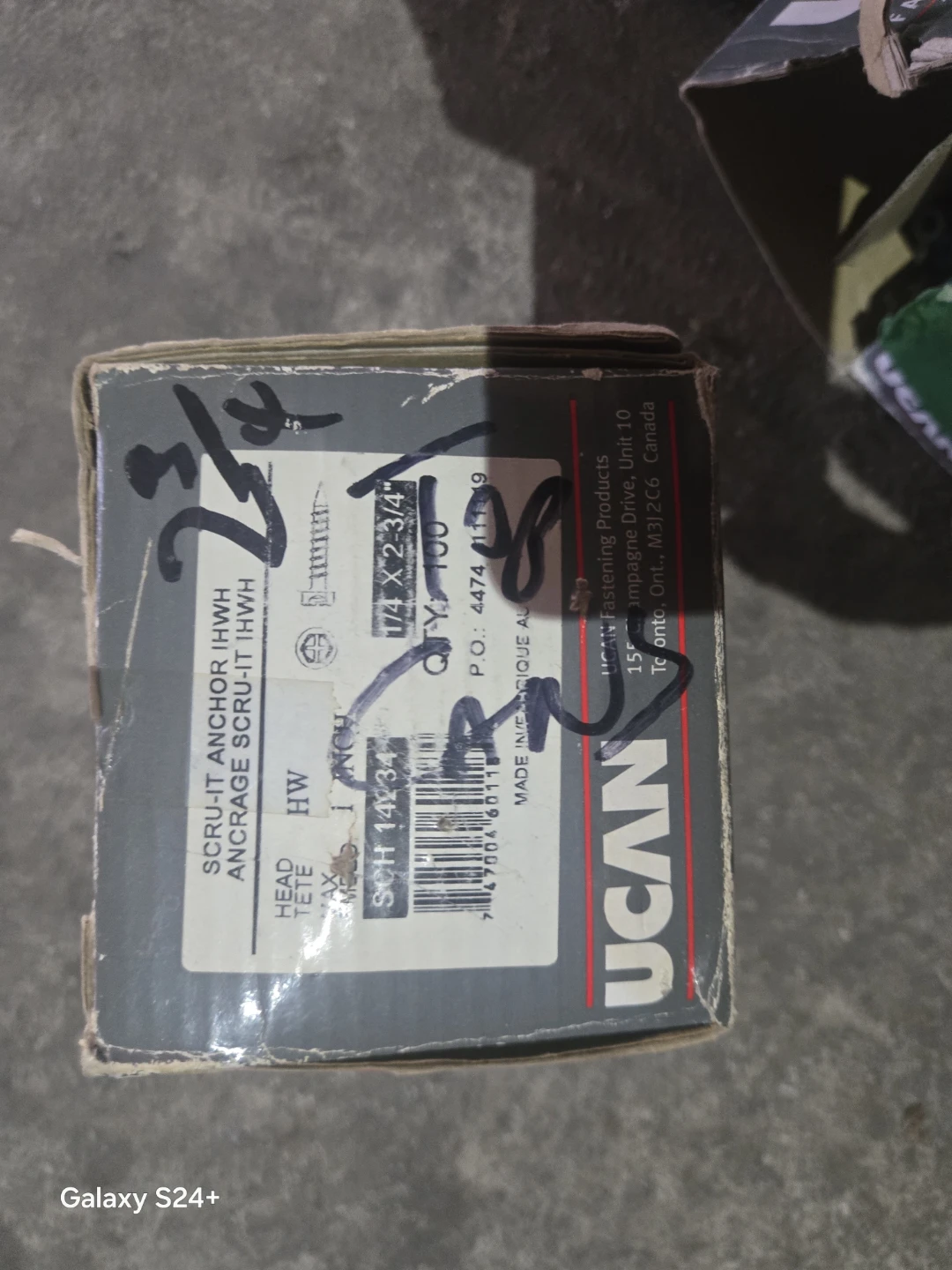 UCAN SCRU-IT ANCHOR HW 1 INCH X 3-1/4" Screws (100ct) - photo 2