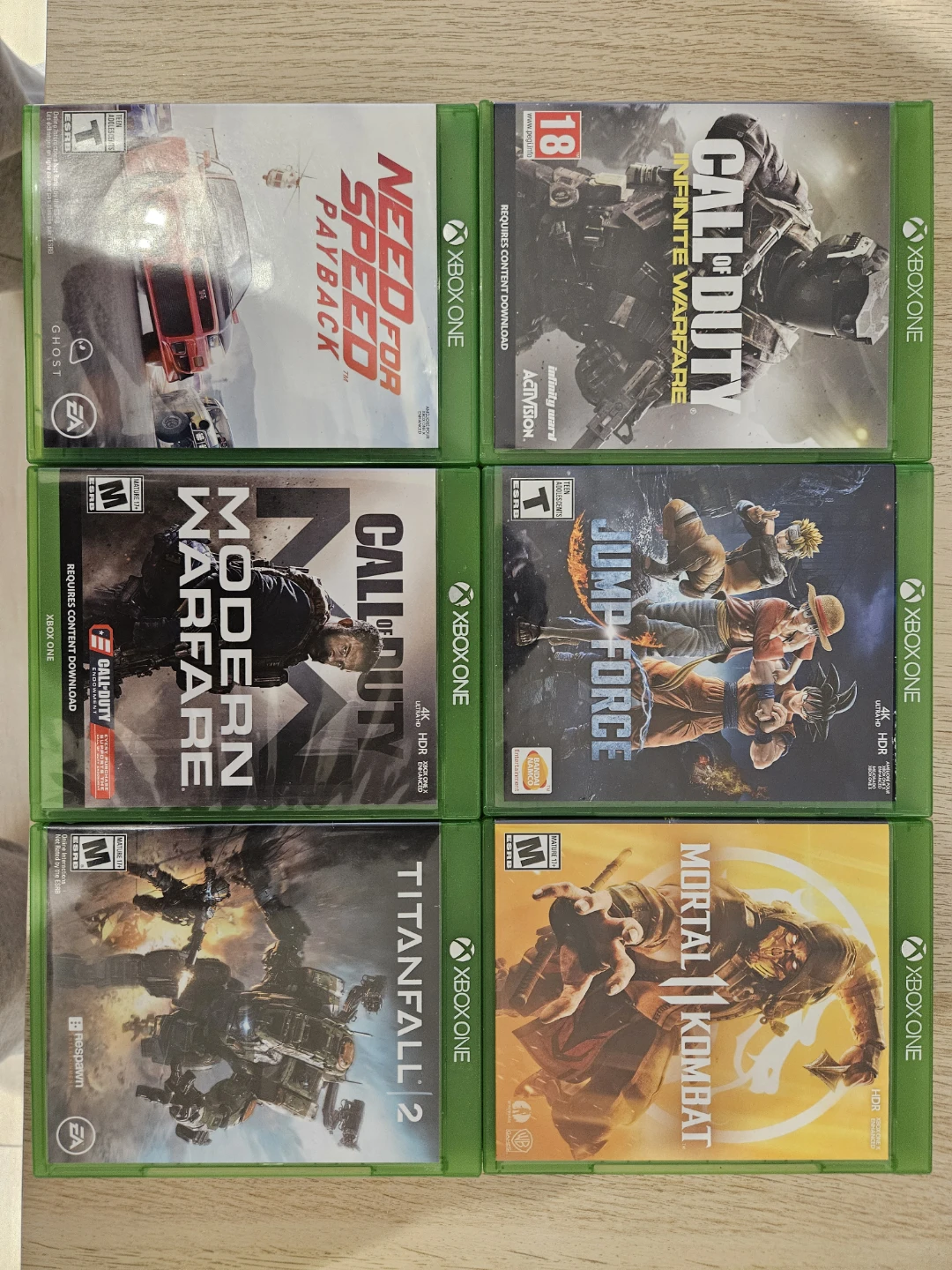 Xbox One Video Games Bundle