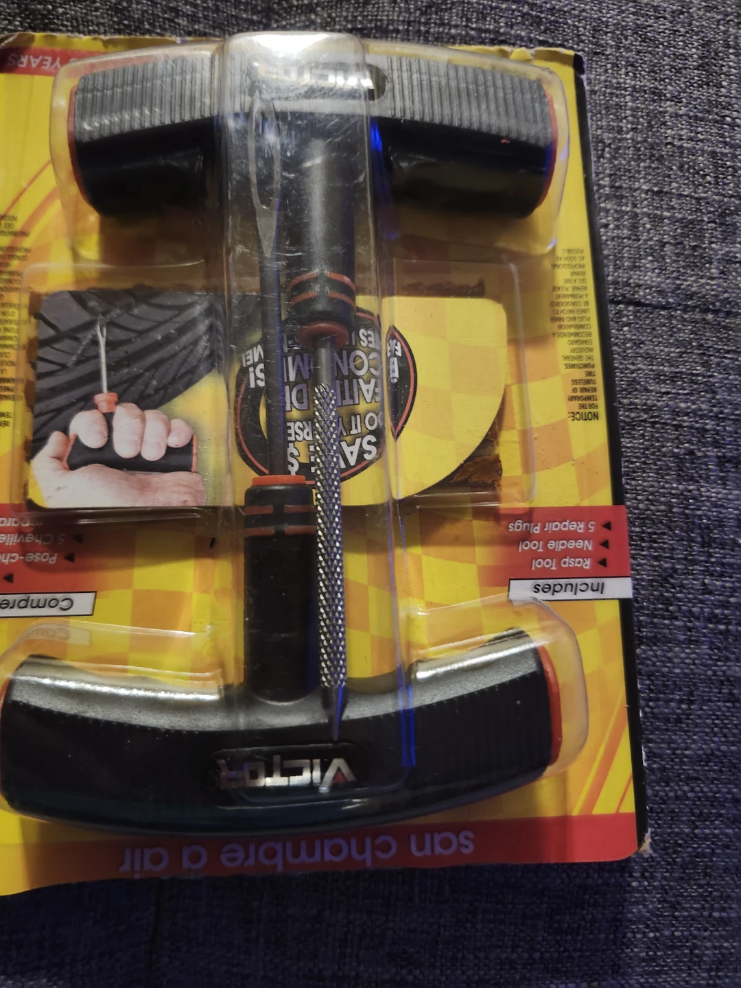 Victor Heavy Duty Tubeless Tire Repair Kit - 5 Pack - photo 2