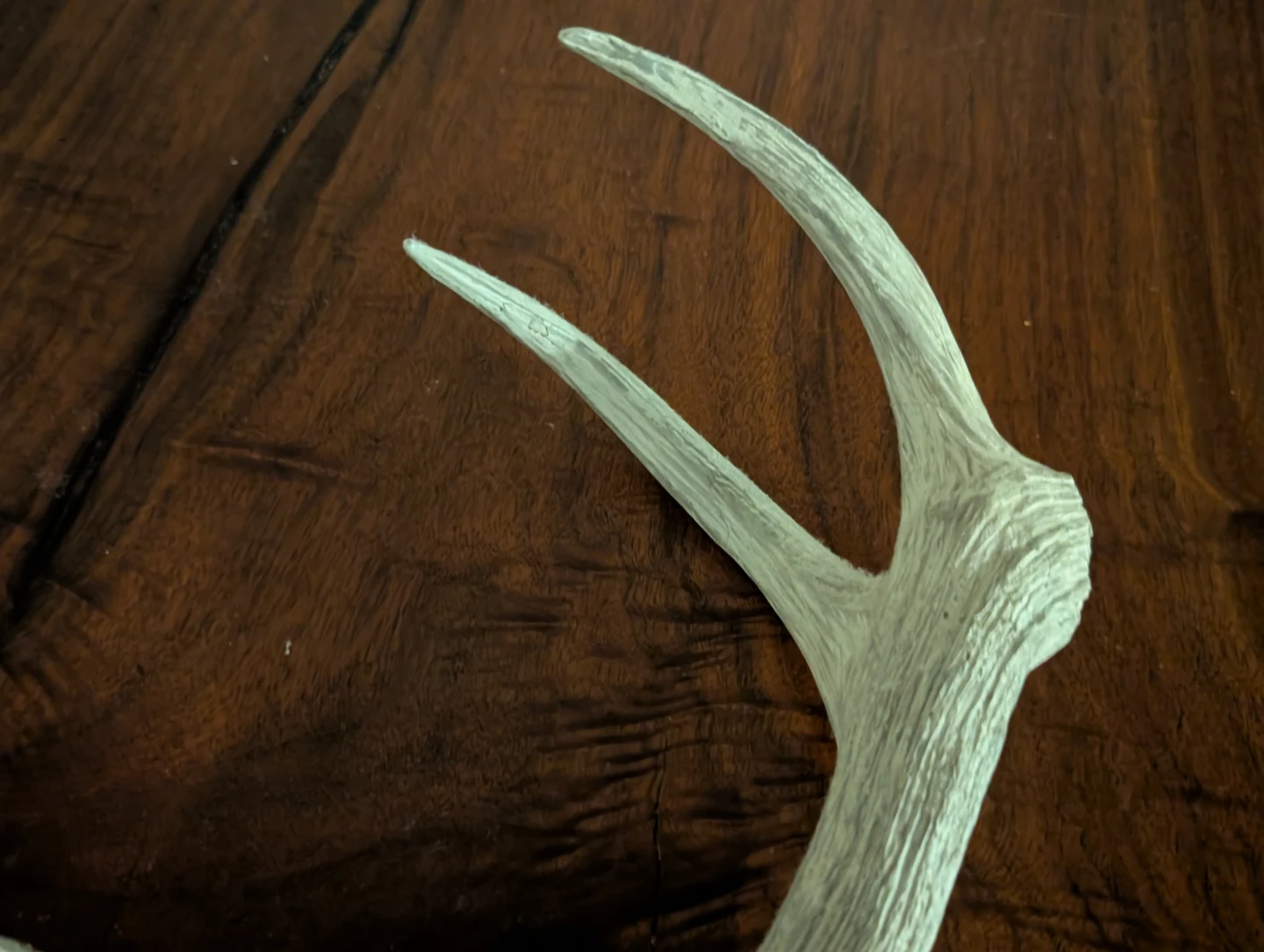 White Decorative Antler - photo 2