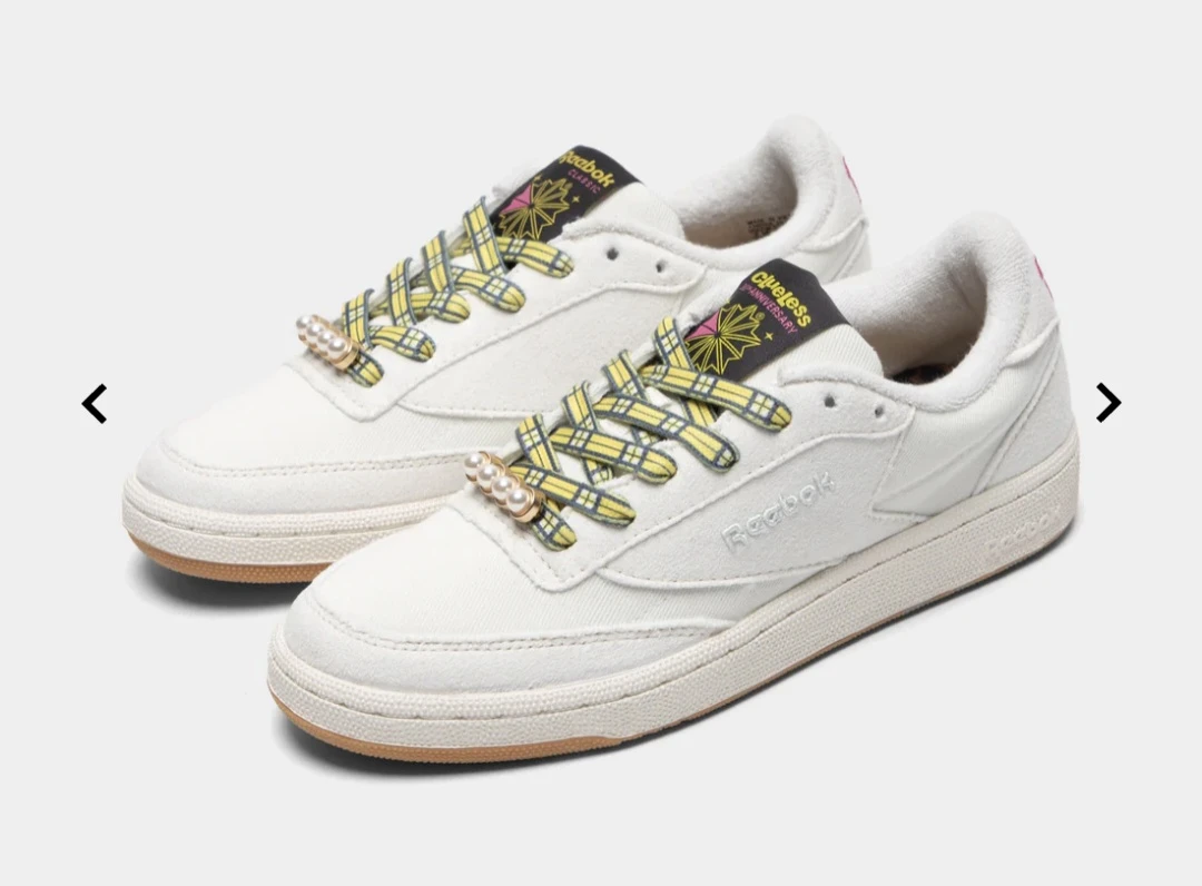 Reebok Women's Club C 85 / Clueless Plaids Sneakers - White - photo 4