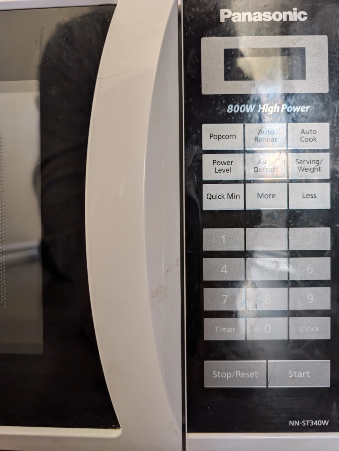 Panasonic 800W High Power Microwave NN-ST340W - photo 2