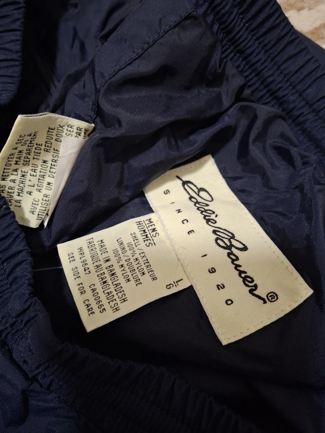 Eddie Bauer Ultrex Storm Pants Men's Navy Large - photo 2