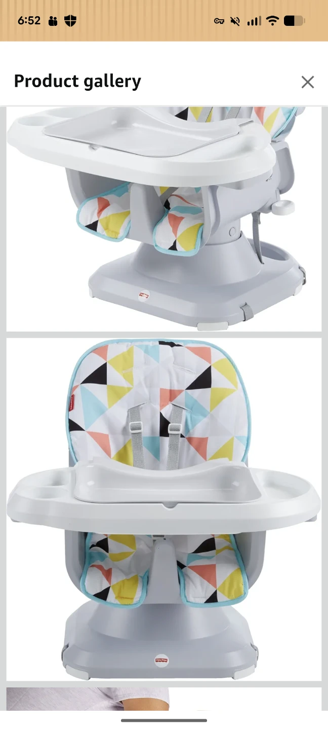 Fisher-Price SpaceSaver Simple Clean High Chair - photo 2