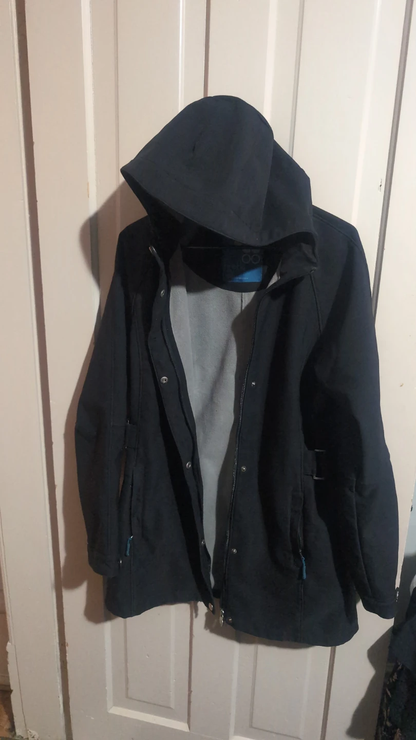 Black Hooded Jacket