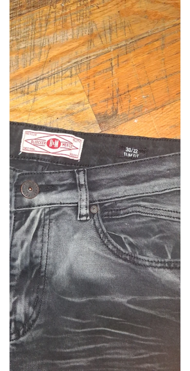 B&M Merch Men's Slim Fit Jeans Size 30/32 - photo 3