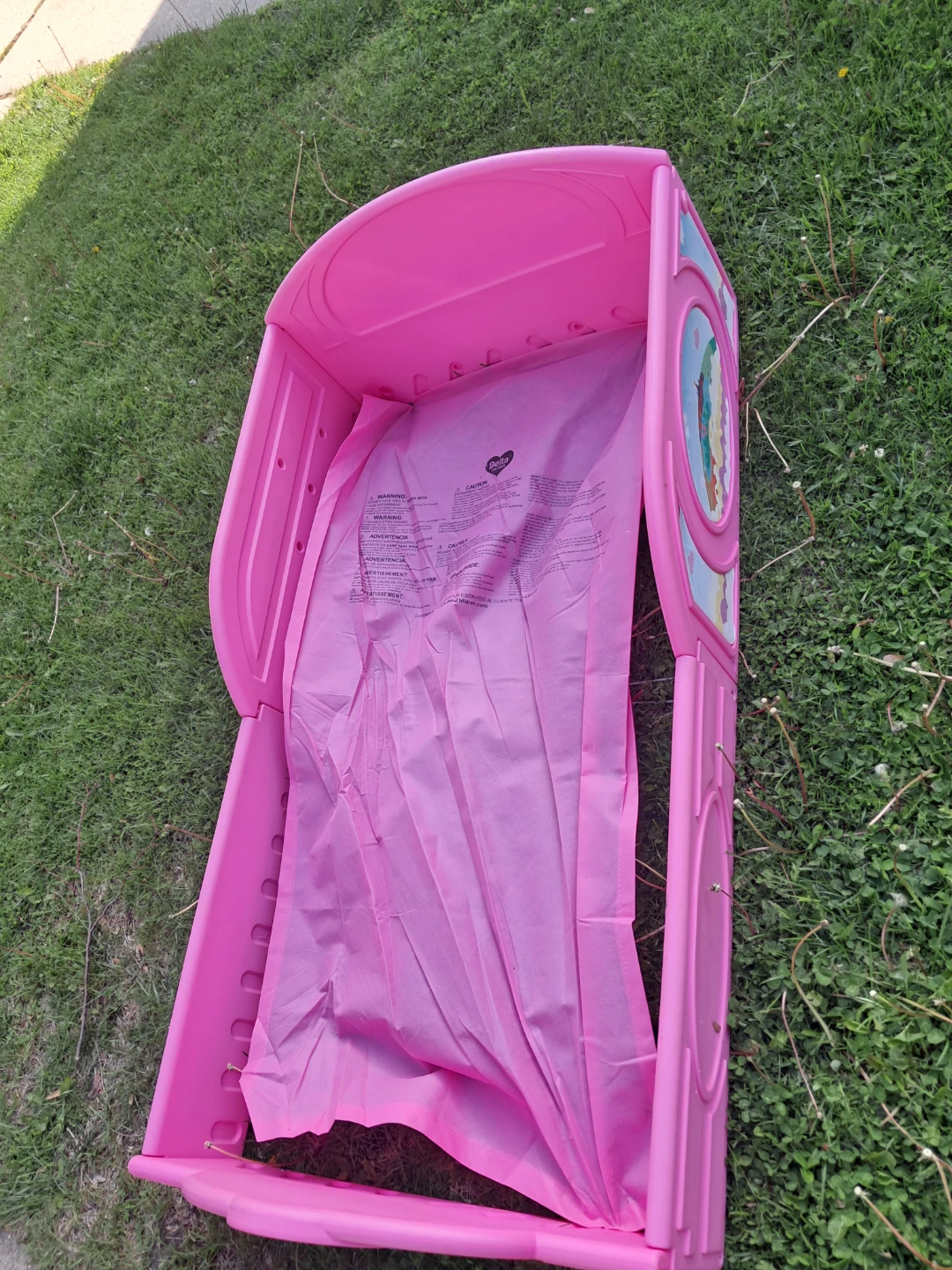 Delta Children Toddler Bed with Canopy Pink - photo 3