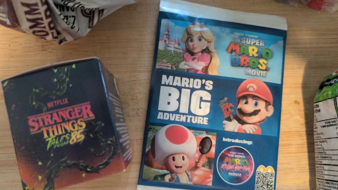 Brand new McDonald's Happy meal toy & book