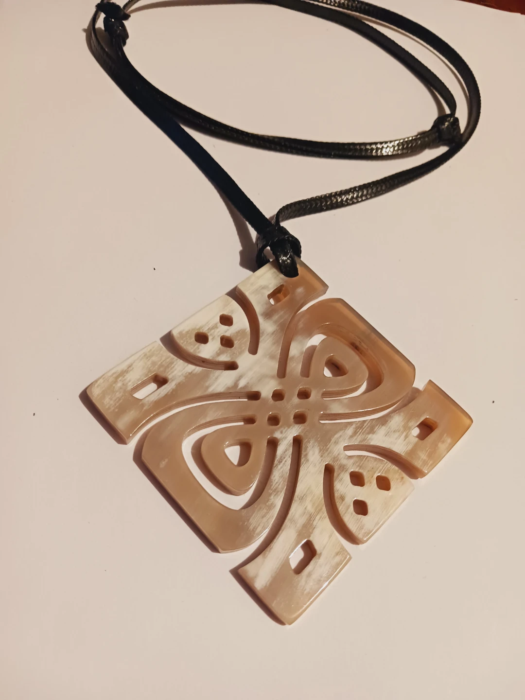 Pendant Necklace with Celtic Knot Design - photo 2