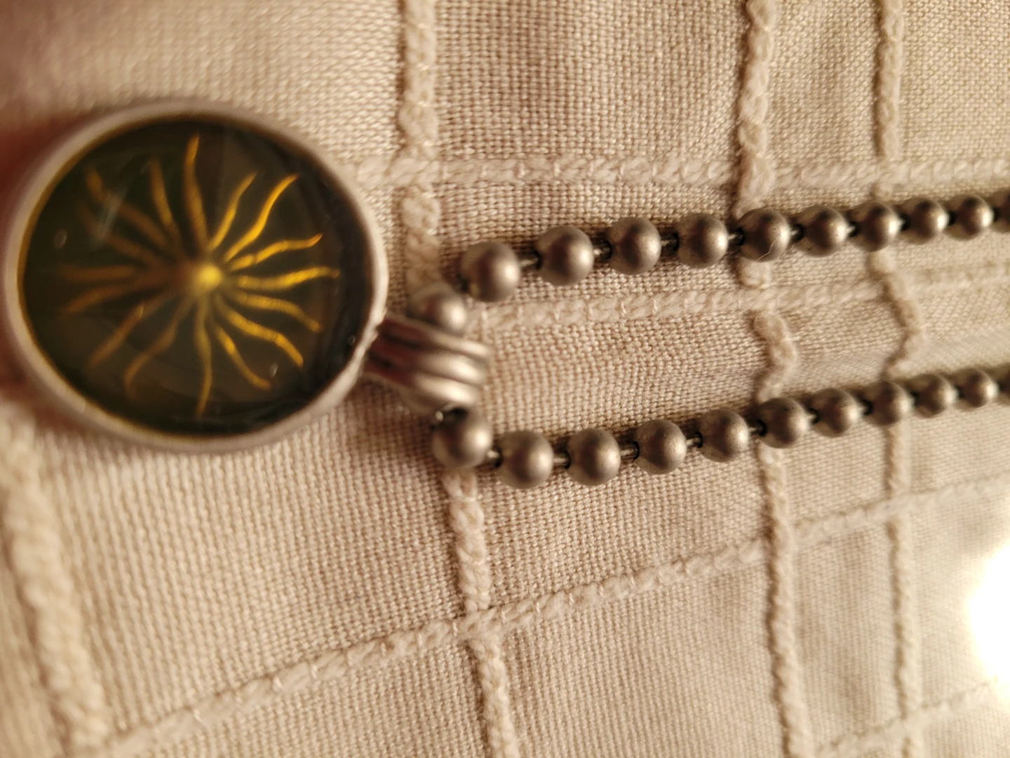 Sunburst Pendant Necklace