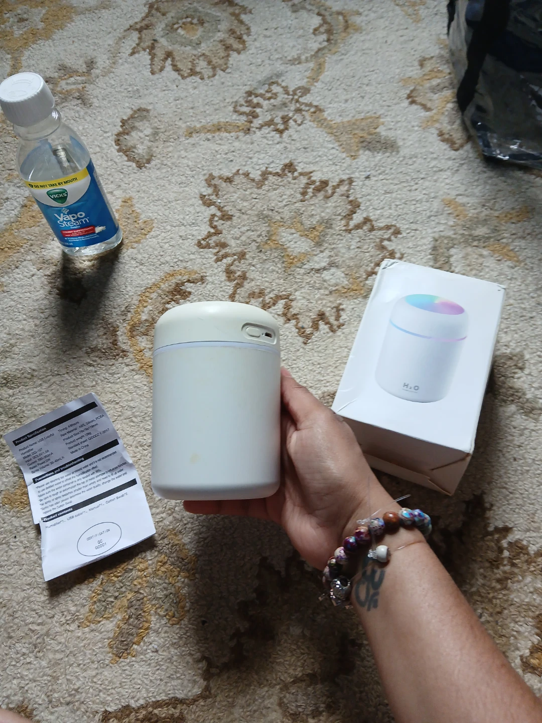 H2O USB Colorful Humidifier - photo 3
