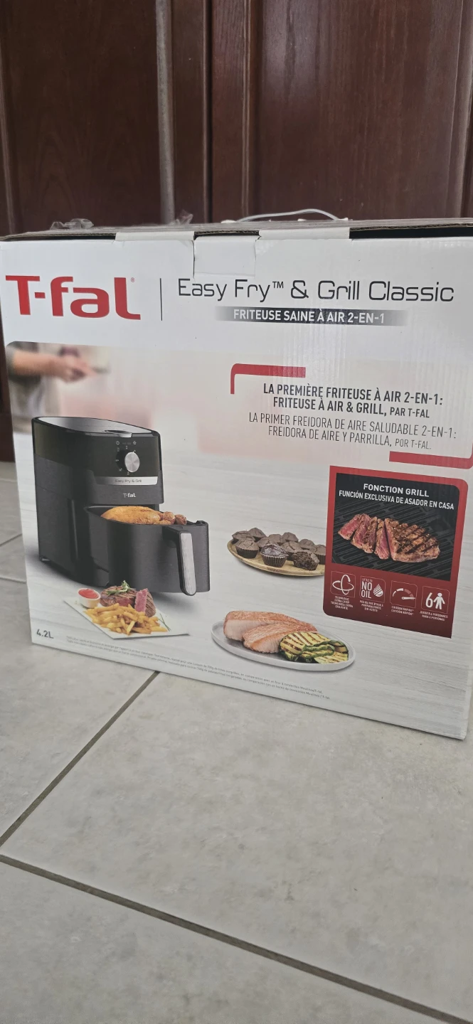 T-fal Easy Fry & Grill Classic 2-in-1 Air Fryer
