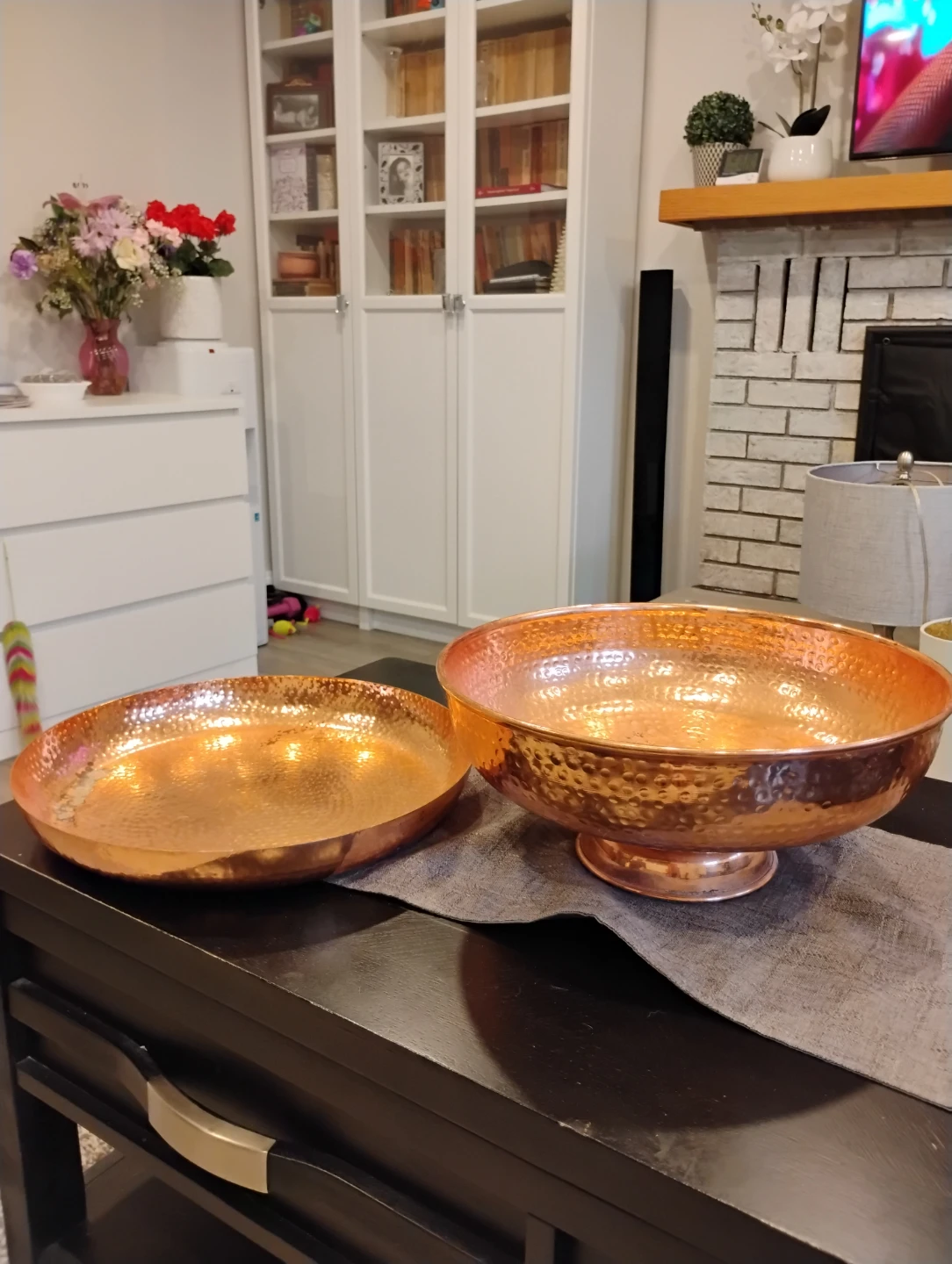 Hammered Copper Bowl Set - photo 2
