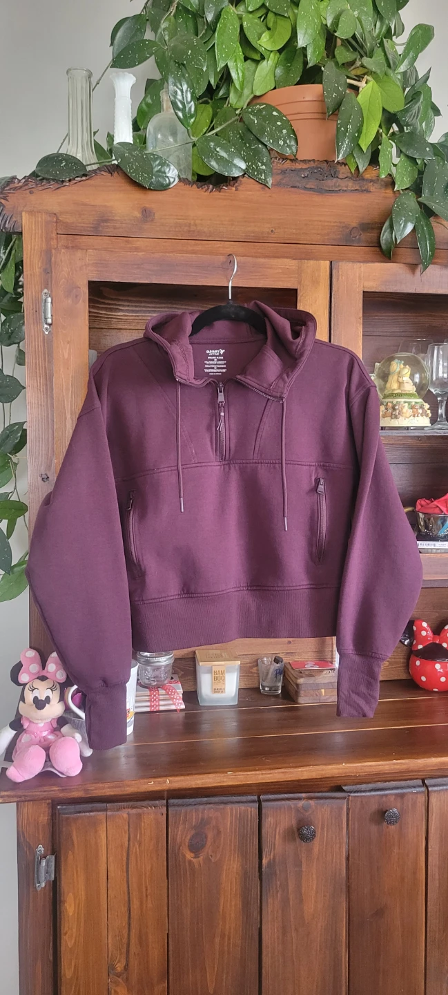 Old Navy Active Cropped Pullover Hoodie