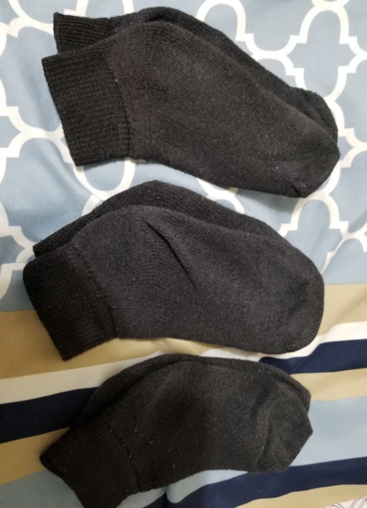 3 Pair of Black Ankle Socks - photo 2
