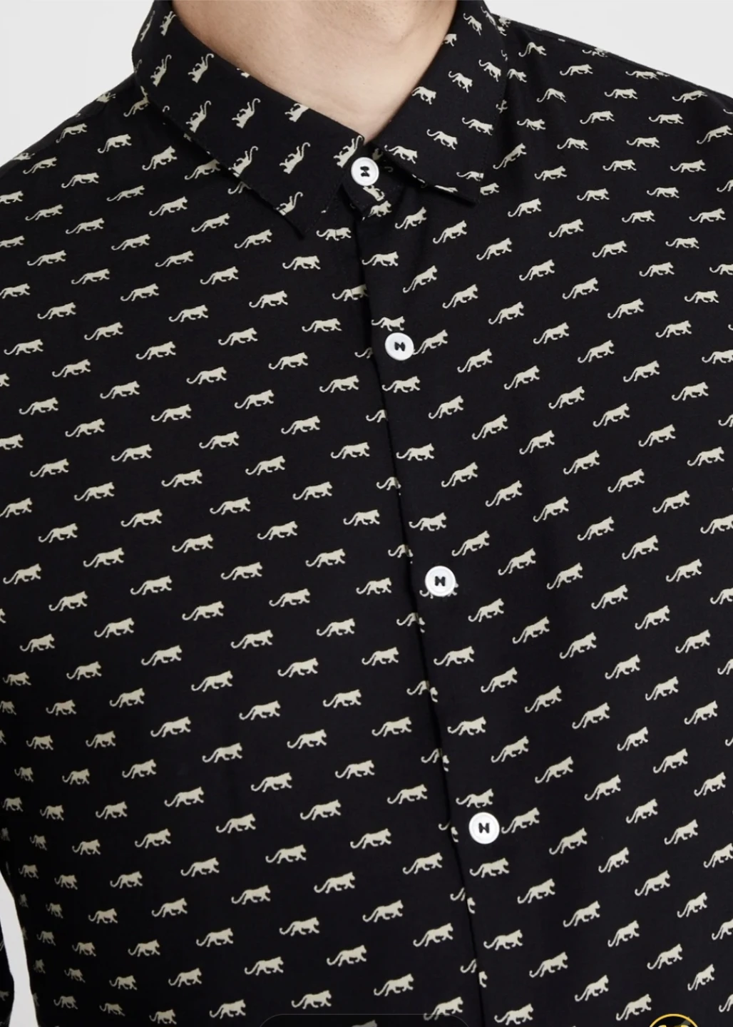 The Kooples Black Leopard Print - photo 2