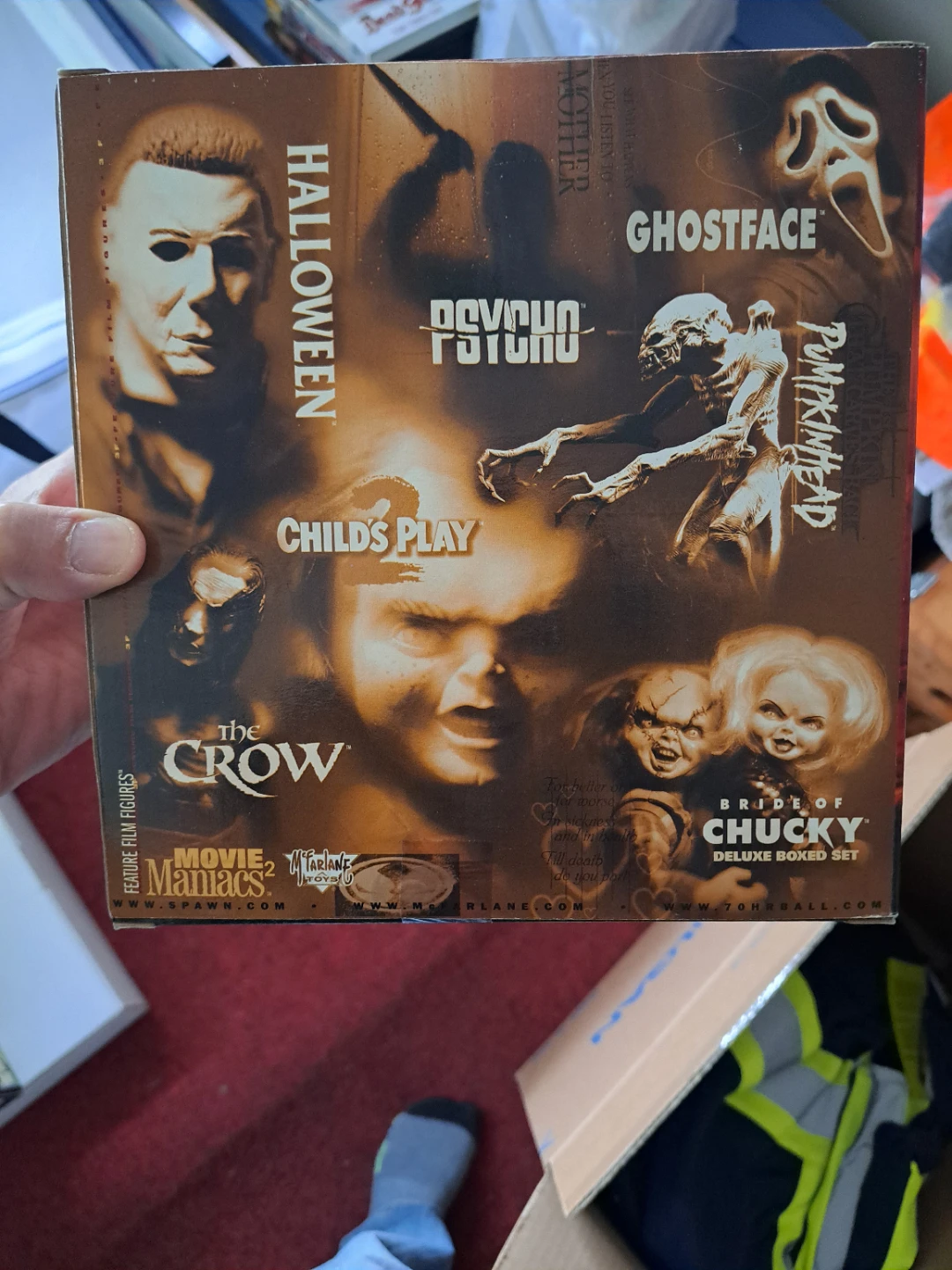 McFarlane Movie Maniacs Bride of Chucky deluxe boxed set - photo 2