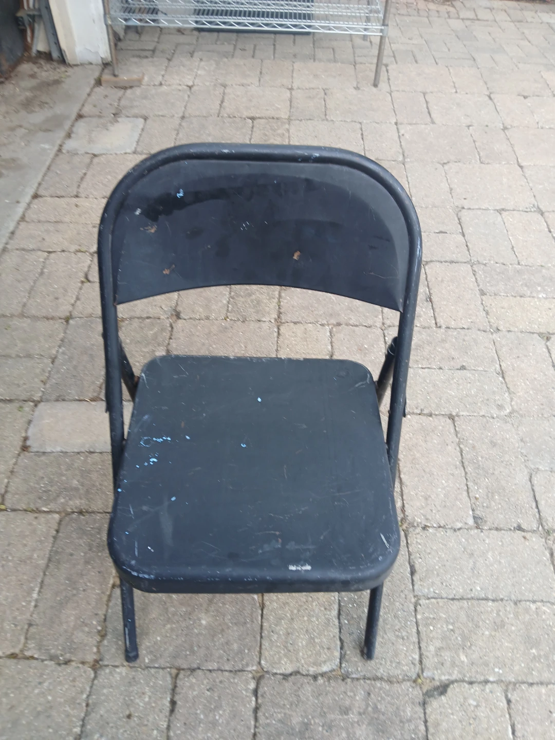 Black Folding Chair