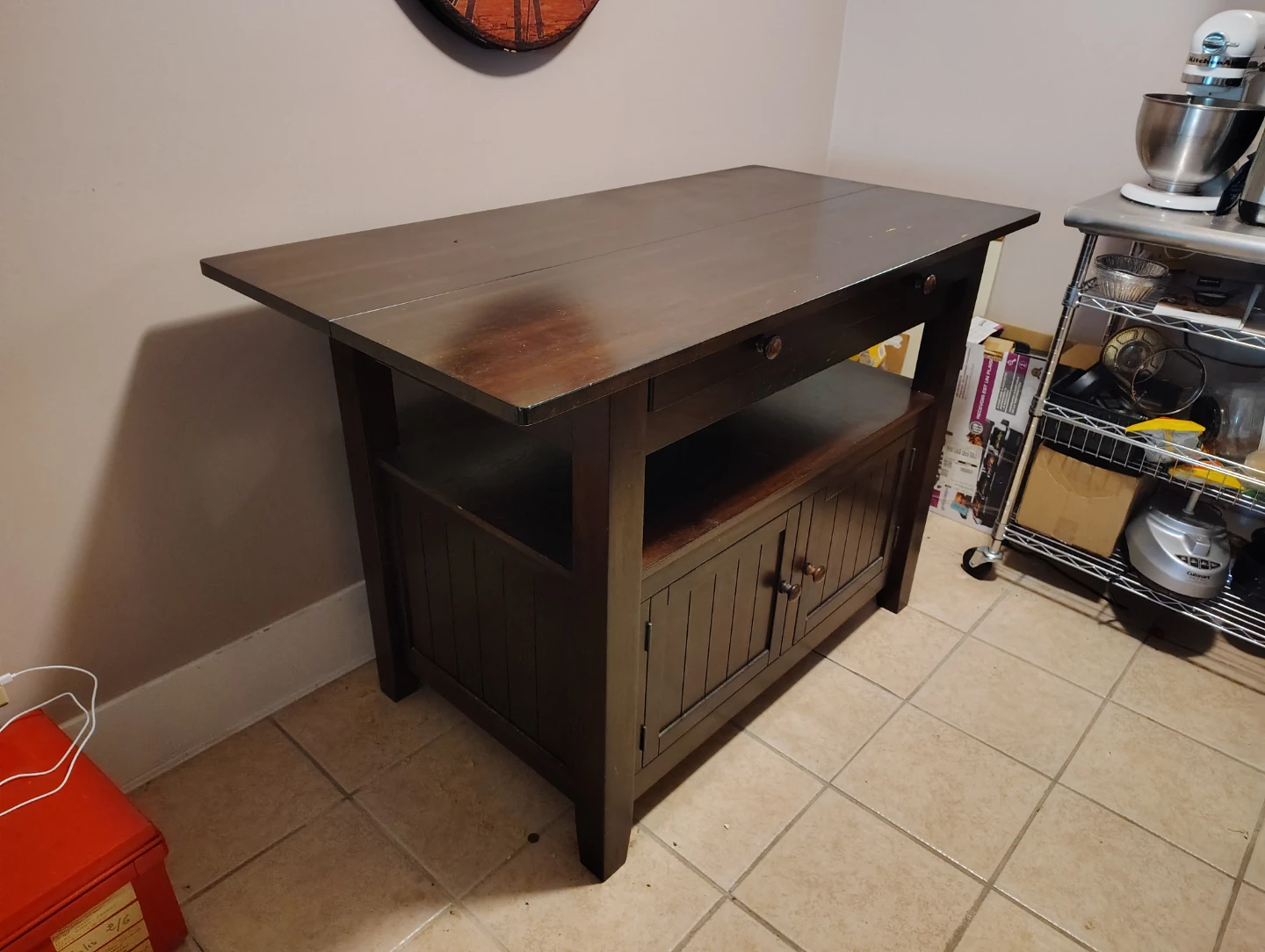 Dark Wood counter height extendable - photo 2