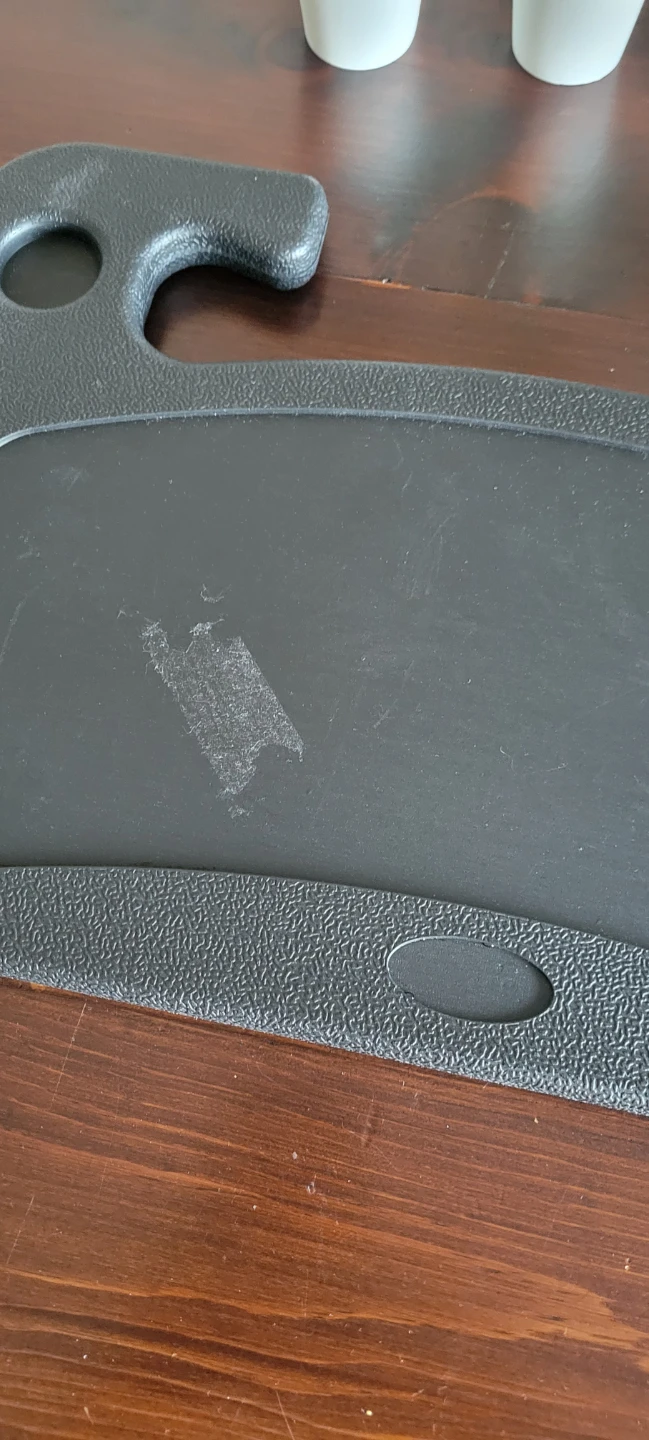 EcoNour Black Car Steering Wheel Tray - photo 3