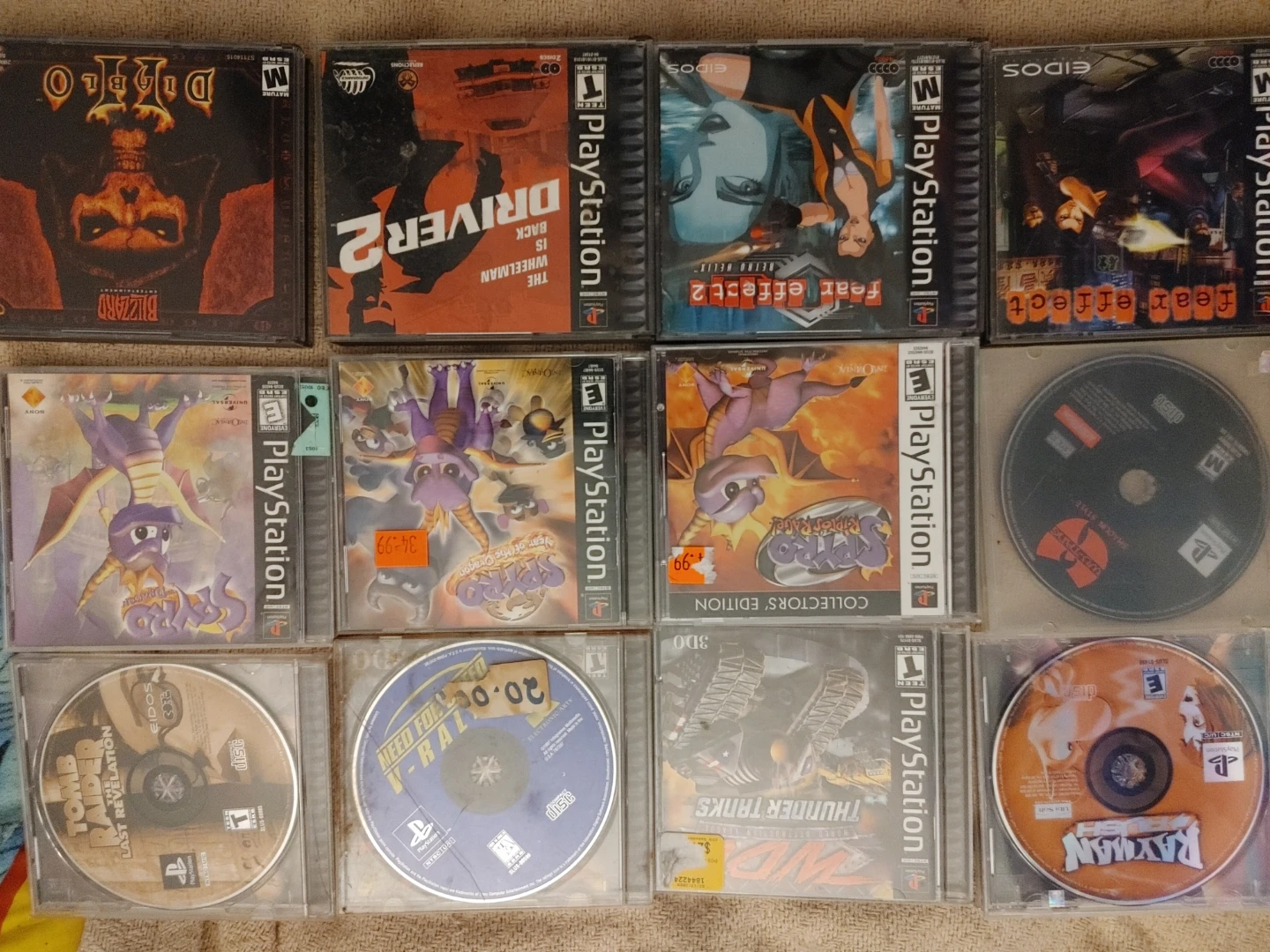 PlayStation 1 Games Collection (Assorted Titles)