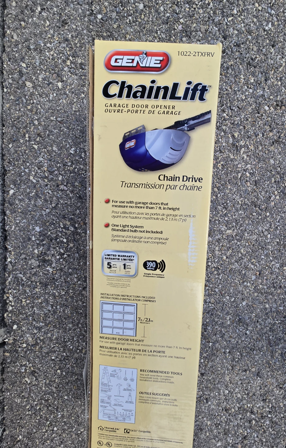 Genie ChainLift Garage Door Opener - photo 2
