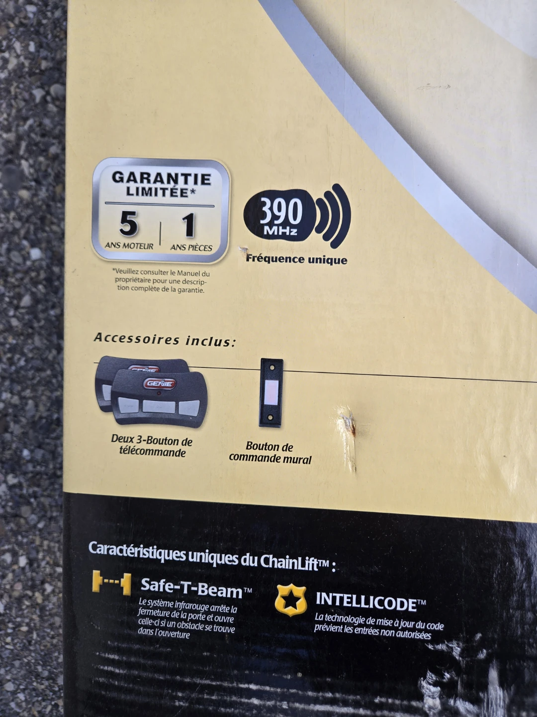 Genie ChainLift Garage Door Opener - photo 4