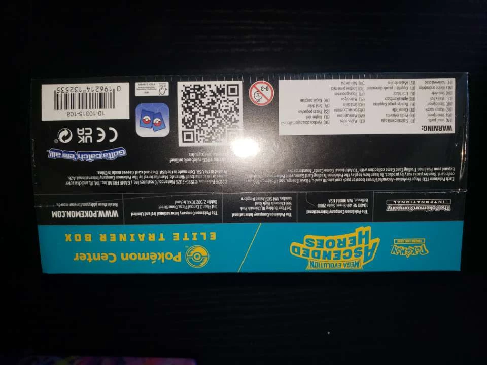Pokémon TCG Mega Evolution Ascended Heroes Elite Trainer Box - photo 3