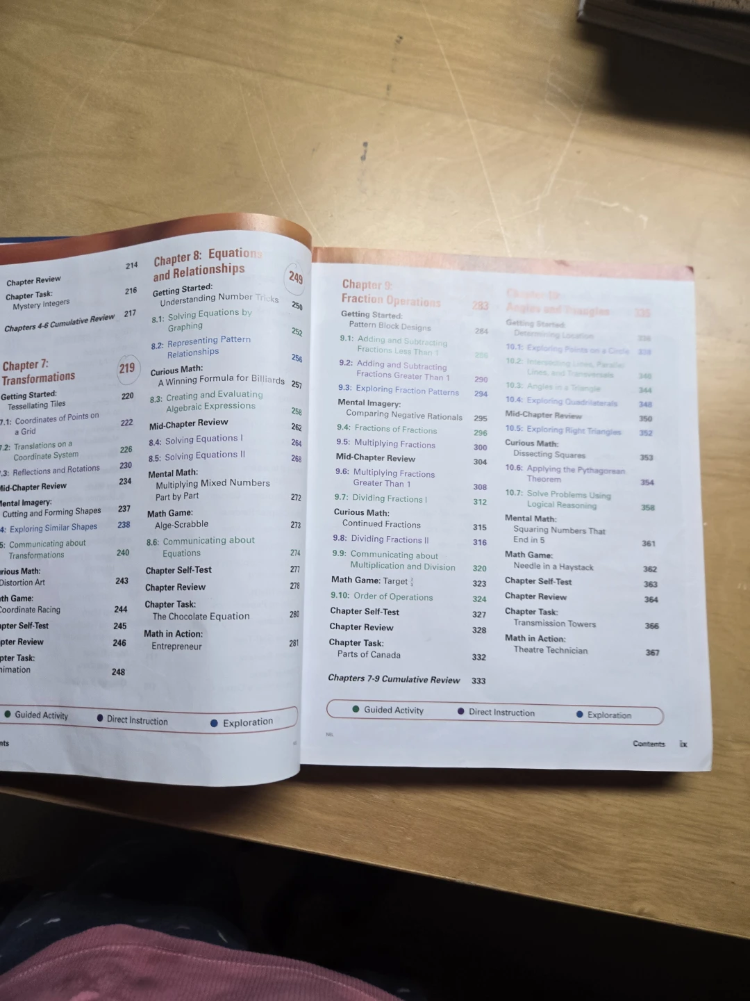 Nelson Mathematics 8 Textbook - photo 3