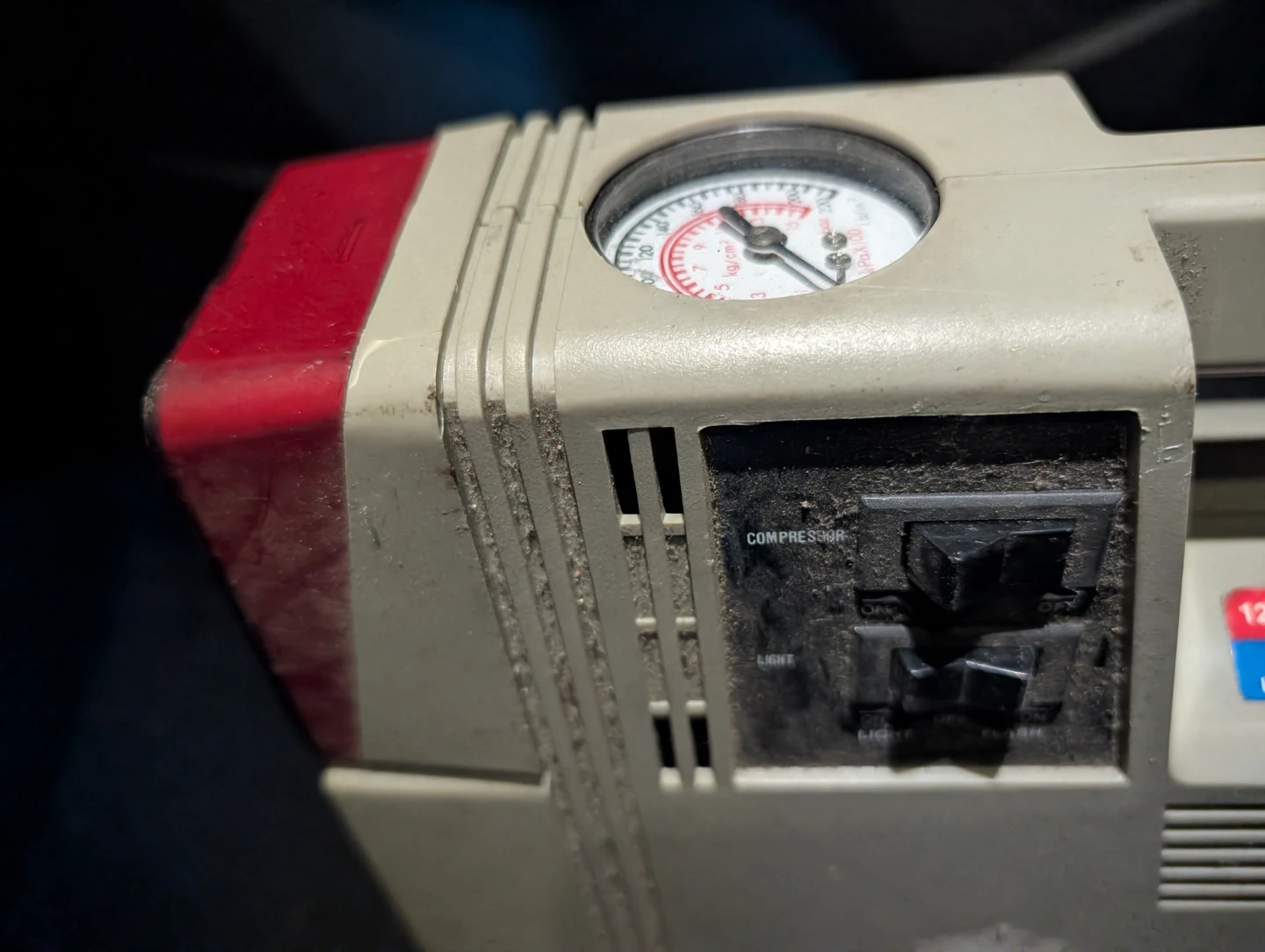 Portable Air Compressor with Gauge - photo 2