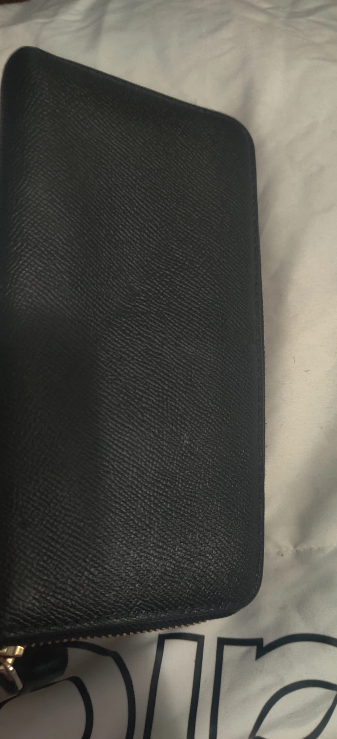 Coach Black Leather Zip Around Wallet - photo 3