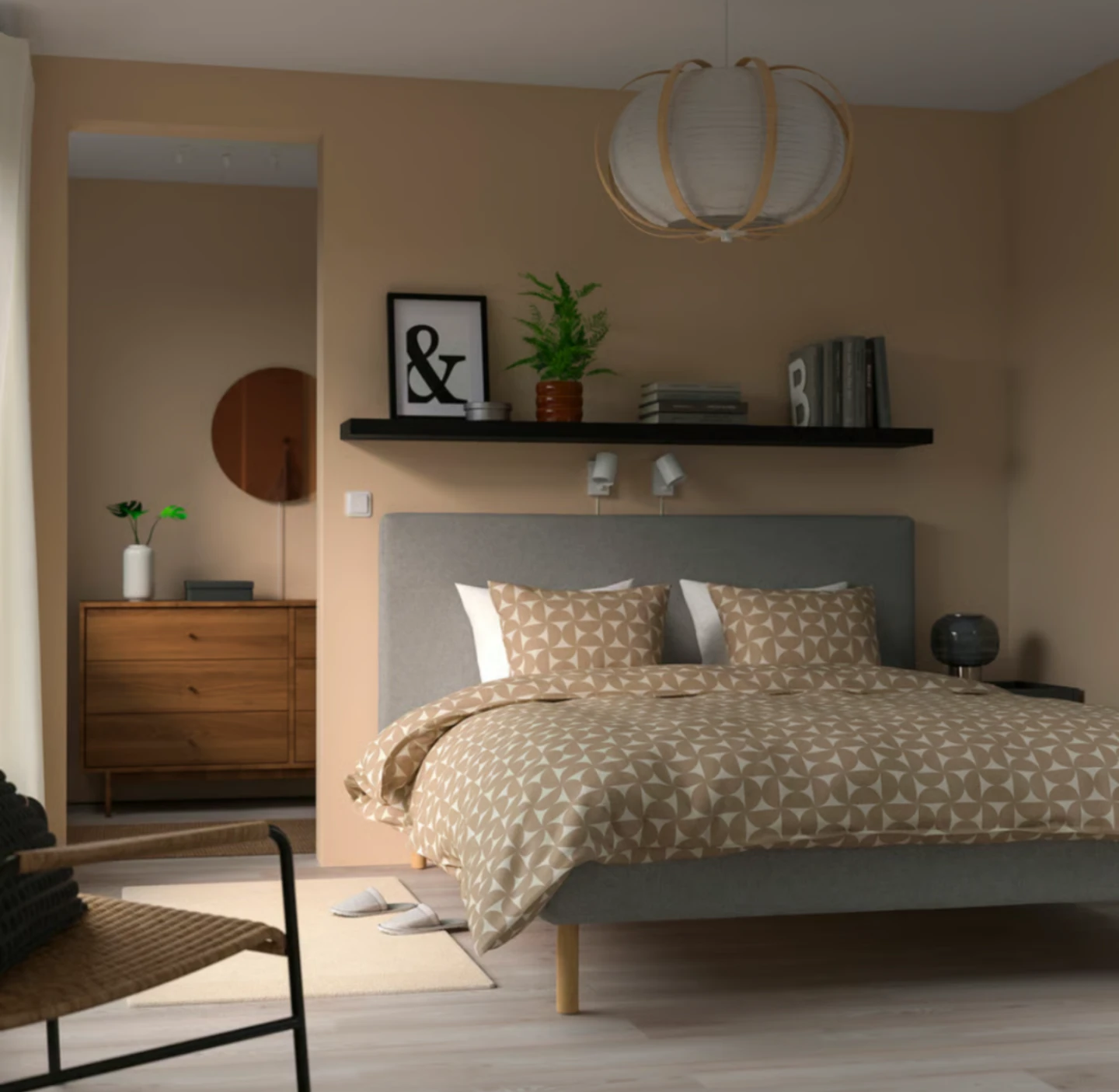 IKEA LACK Shelf In Blk/ Brown