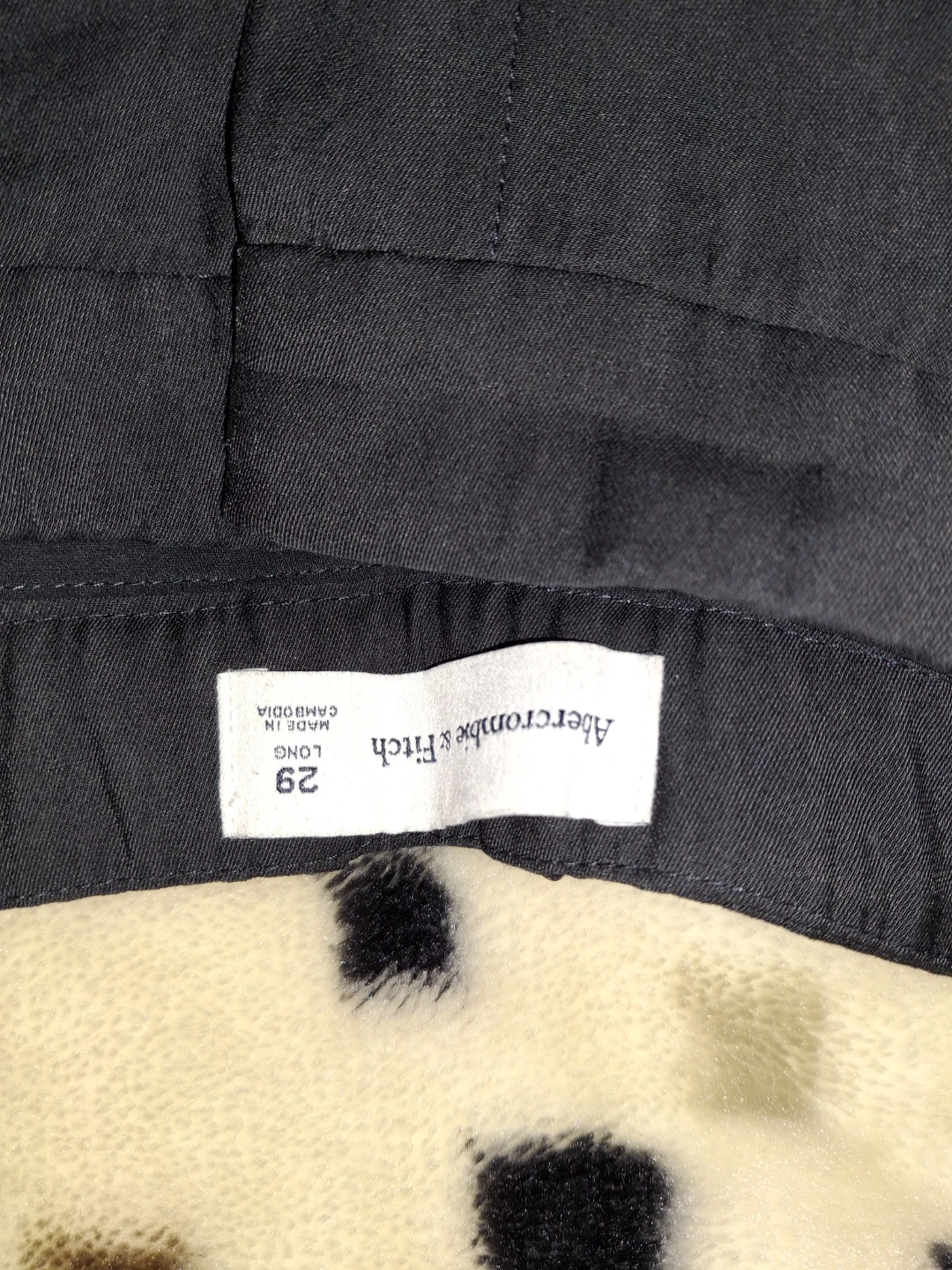 Abercrombie Long black pants 29 - photo 3