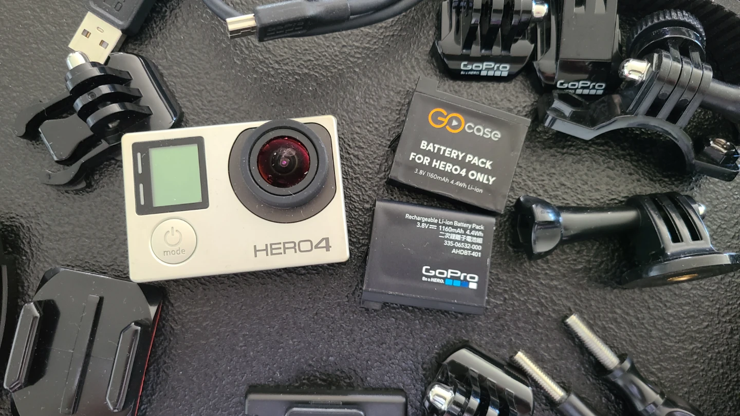 GoPro HERO4 Silver Action Camera with Accessories and Case - photo 2