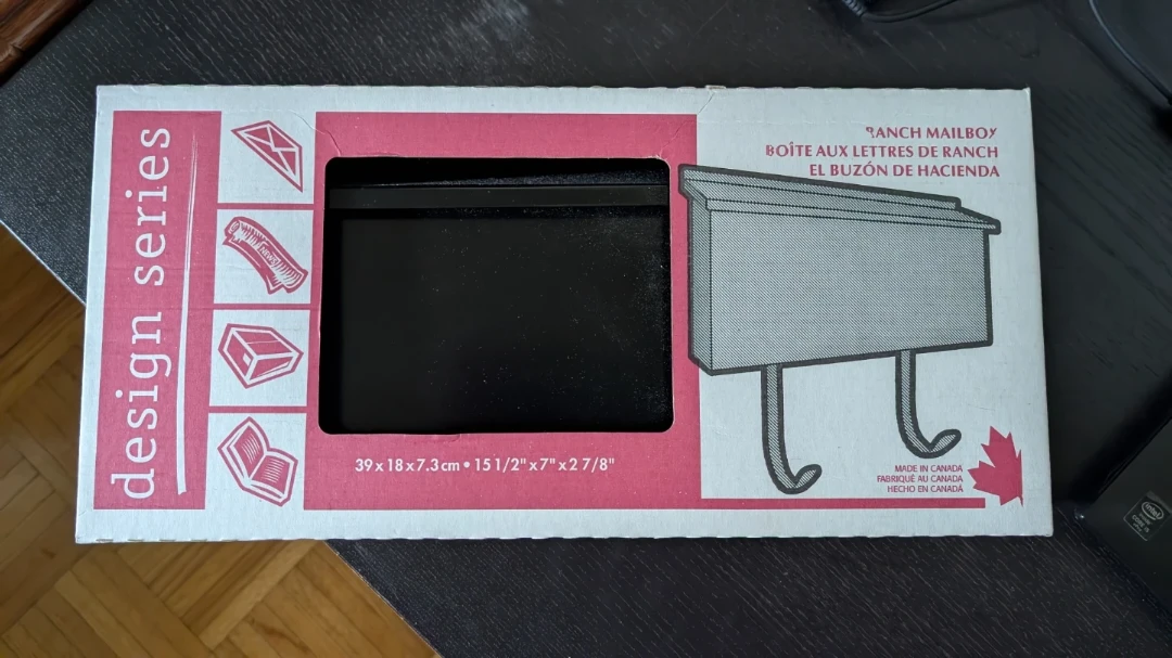 Ranch Mailbox - Black