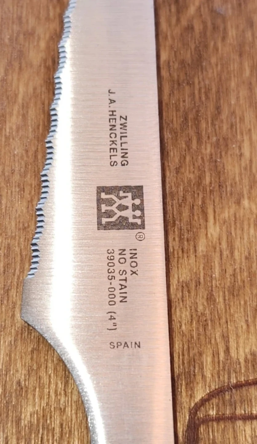 NEW ZWILLING J.A HENCKELS INOX NO STAIN . - photo 2