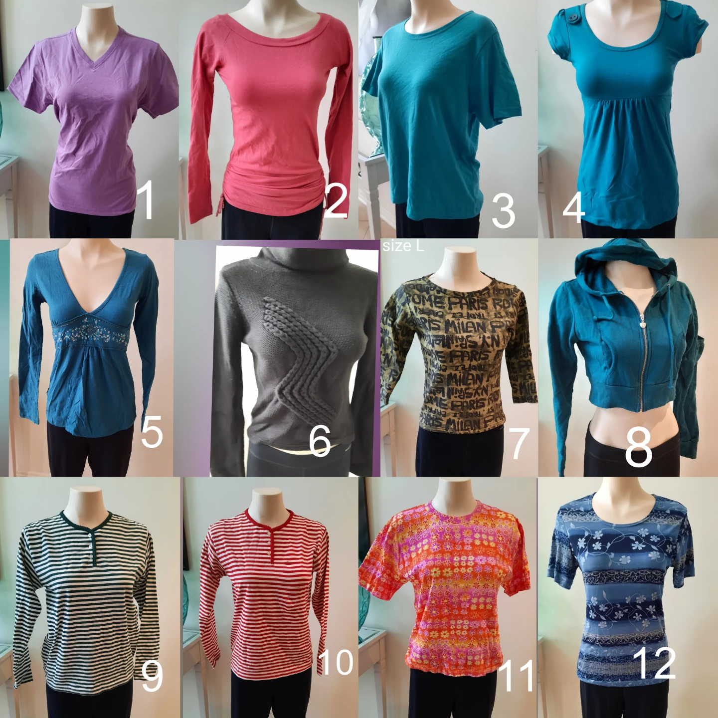 Assorted Women's Tops - Various Brands and Sizes