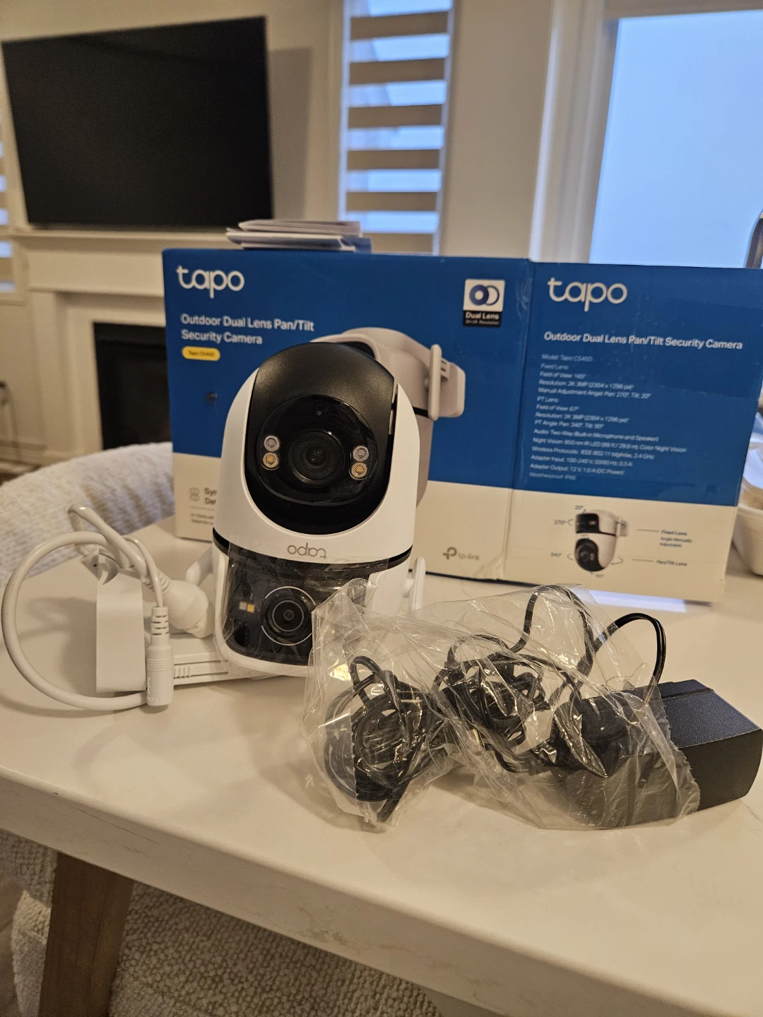TP-Link Tapo Outdoor Dual Lens Pan/Tilt Security Camera - photo 2