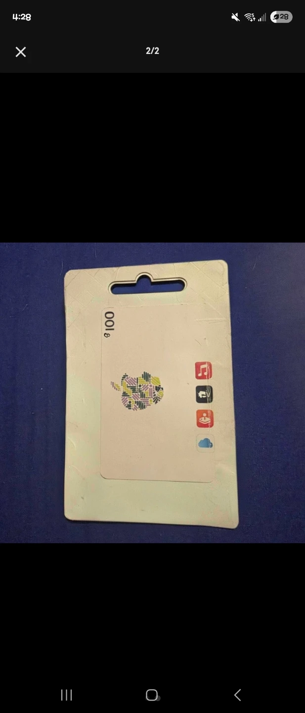$100 Apple Gift Card - photo 2