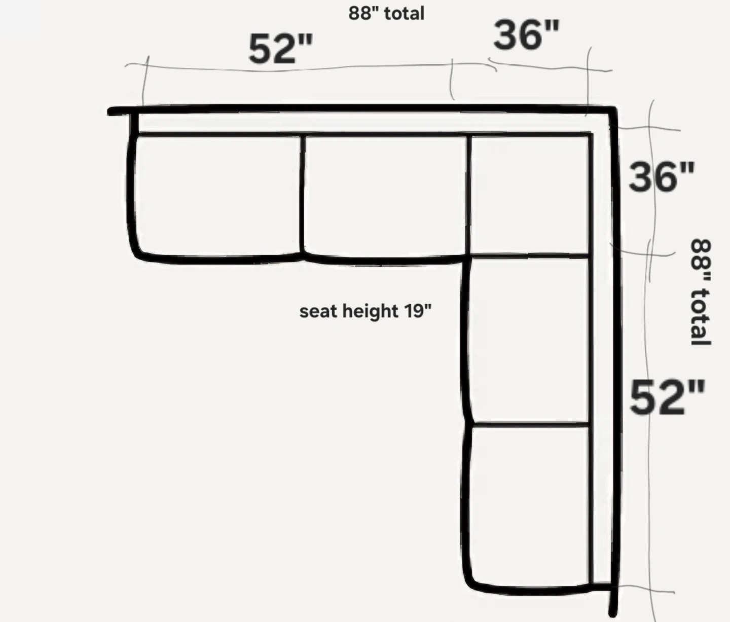 Grey Sectional Sofa
