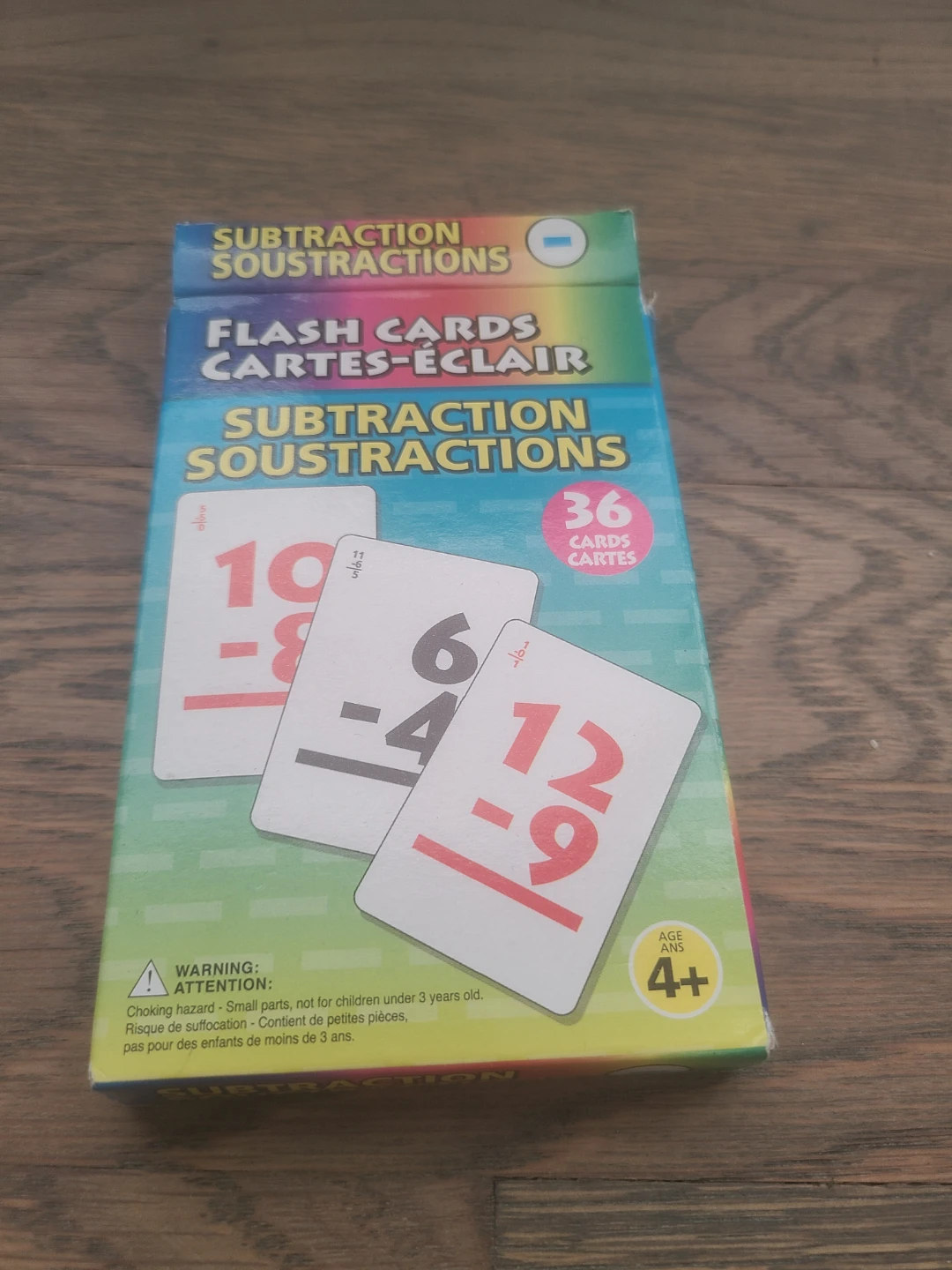 Subtraction Flash Cards - CTG Brands Inc. - photo 2